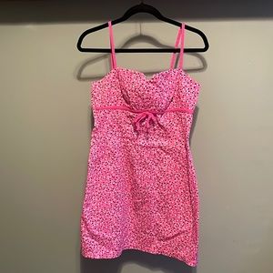 Aqua Blues Pink Dress